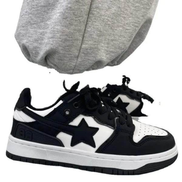 2024 New Spring Trend Brand Fashion Designer Women's Sports Shoes Flat Sneakers Casual Street Couple Shoes Skateboard Shoes - Image 4
