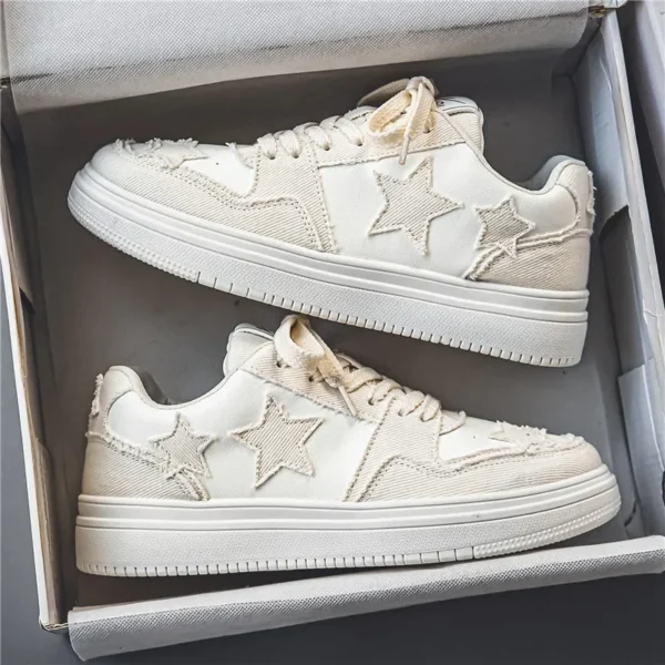 Platform Men's Shoes Summer 2024 New Breathable Sneakers Men's Non-slip Skateboard Shoes Casual Fashion Vulcanized Shoes