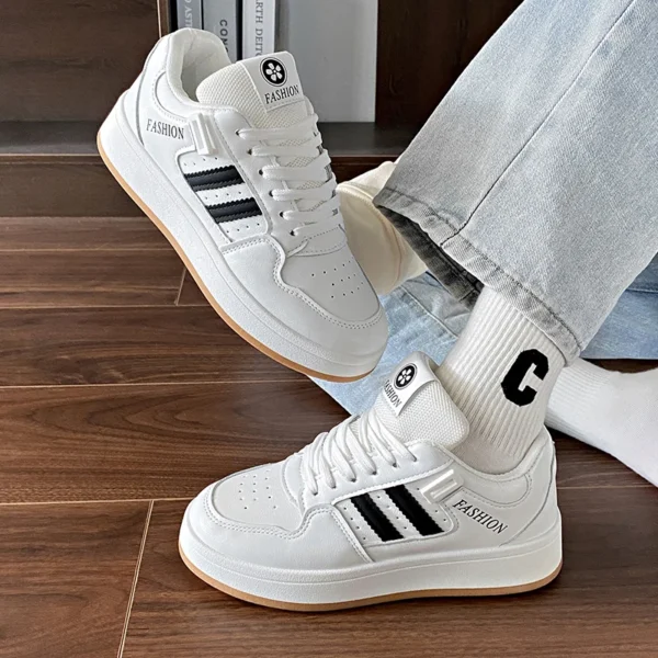 2024 New Women Luxury Zapatillas Skateboard Bread Shoes Retro National Trend Sport Shoes Board Women Skate Sneakers Size 35-40 - Image 2